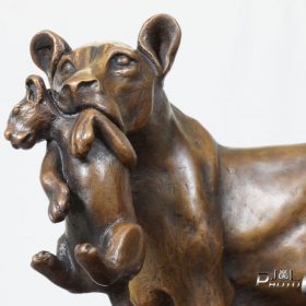 Lioness Bronze Sculpture
